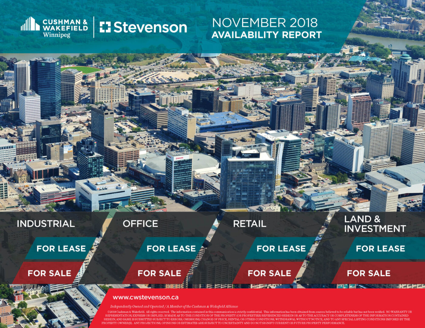 November 2018 availability report in winnipeg, cws cushman wakefield Stevenson