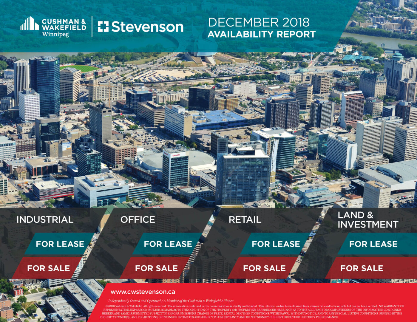 December 2018 availability report in winnipeg, cws cushman wakefield Stevenson