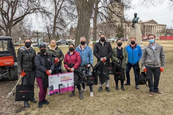 CWS Team at Earth Day Clean Up